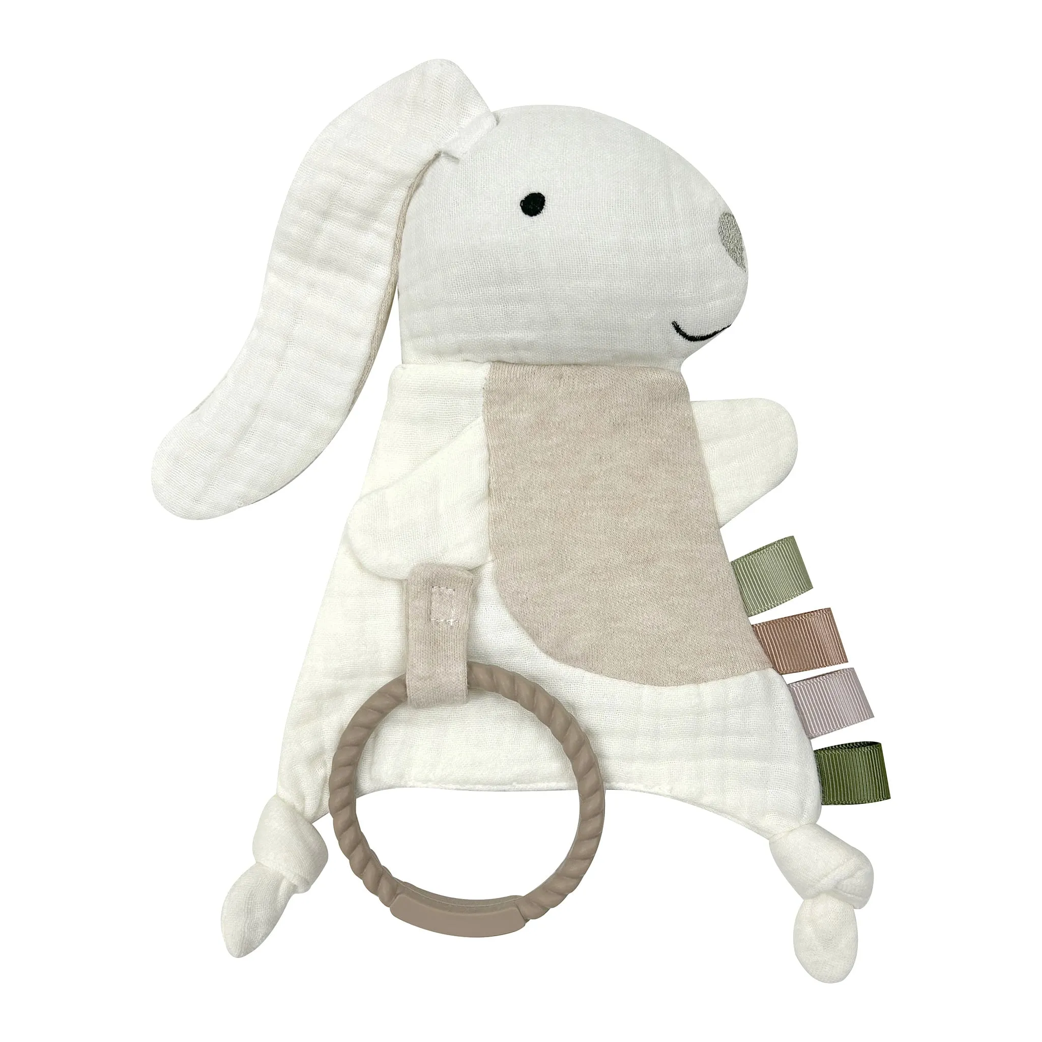 Simmons Mousseline Deluxe et Jouet Interactif Lapin - Ivoire