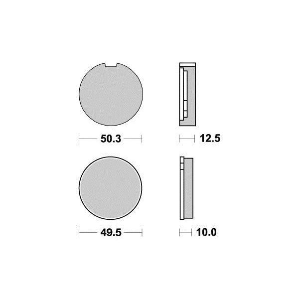 Sifam - Plaquettes de frein S1301N