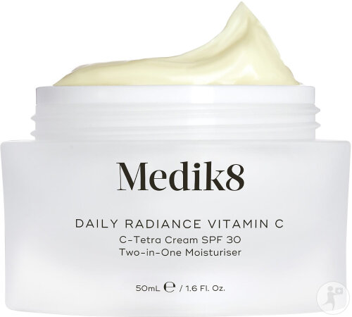 Medik8 Daily Radiance Vitamin C Crème Hydratante 2-En-1 IP30 Pot 50ml