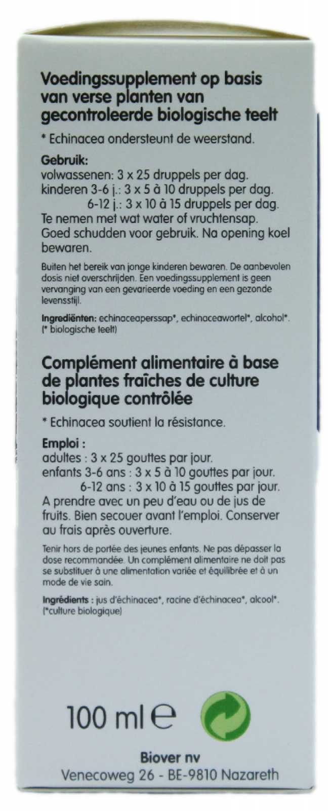 Biover Echina pura 100 ml