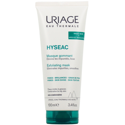 Masque gommant Hyséac Uriage - Peaux mixtes à grasses