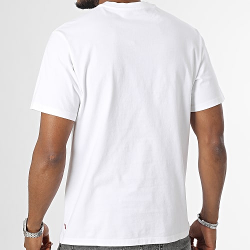 Tee Shirt Poche A3697 Blanc