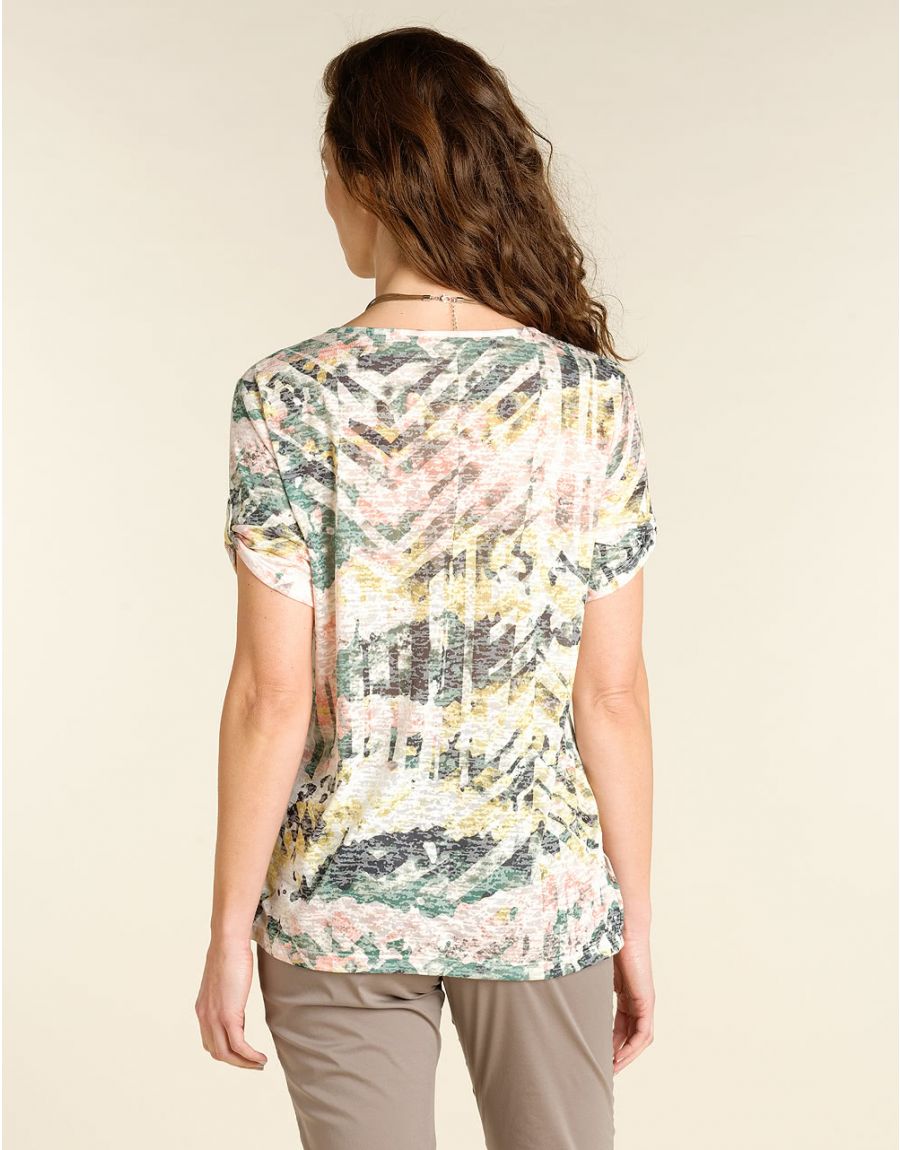 T-shirt aspect dévoré