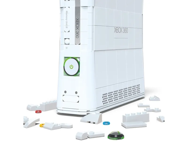 MEGA Showcase Microsoft Xbox 360, Byggesæt, 18 År, Plast, 1342 stk, 2,76 kg