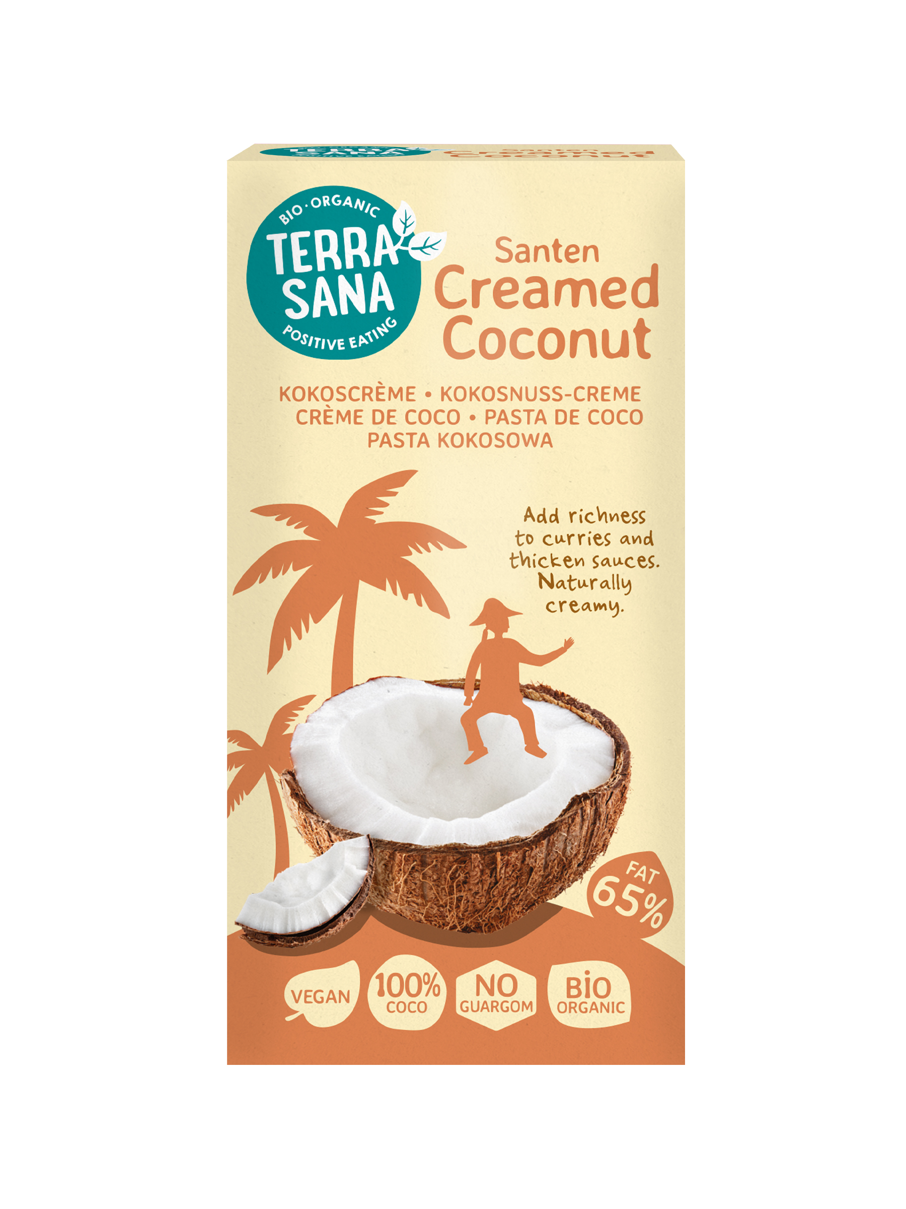 Terrasana Santen Creamed Coconut (200 gr)