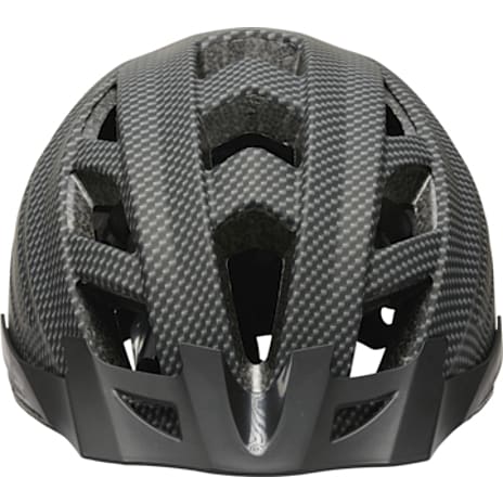 CSI cykelhjelm med lys - carbon