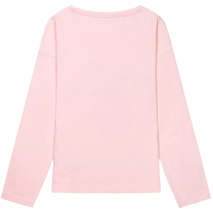 MINOTI Longsleeve mit Kirschperlen Rosa