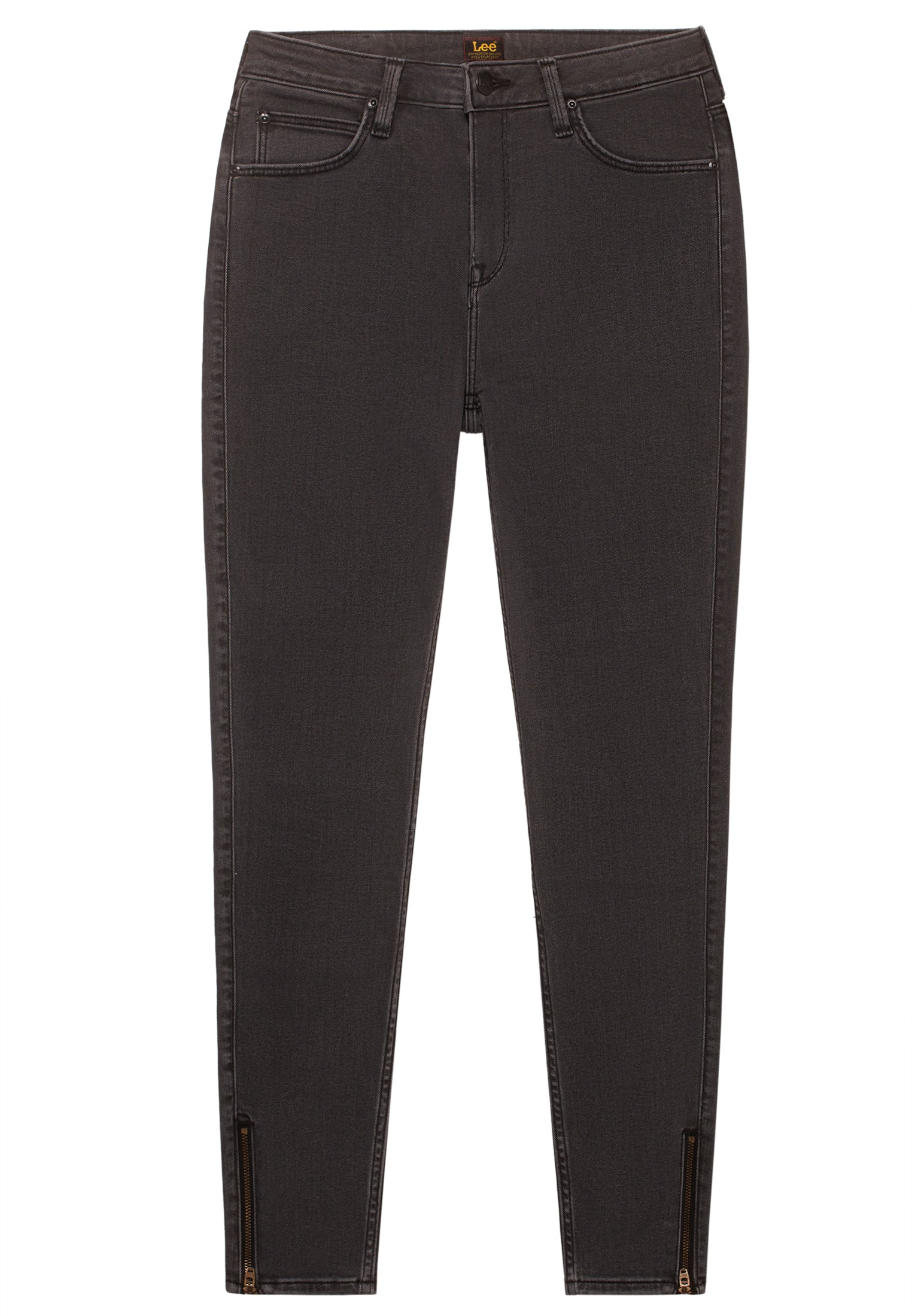 Lee  Marion straight leg jeans - Moody Grey