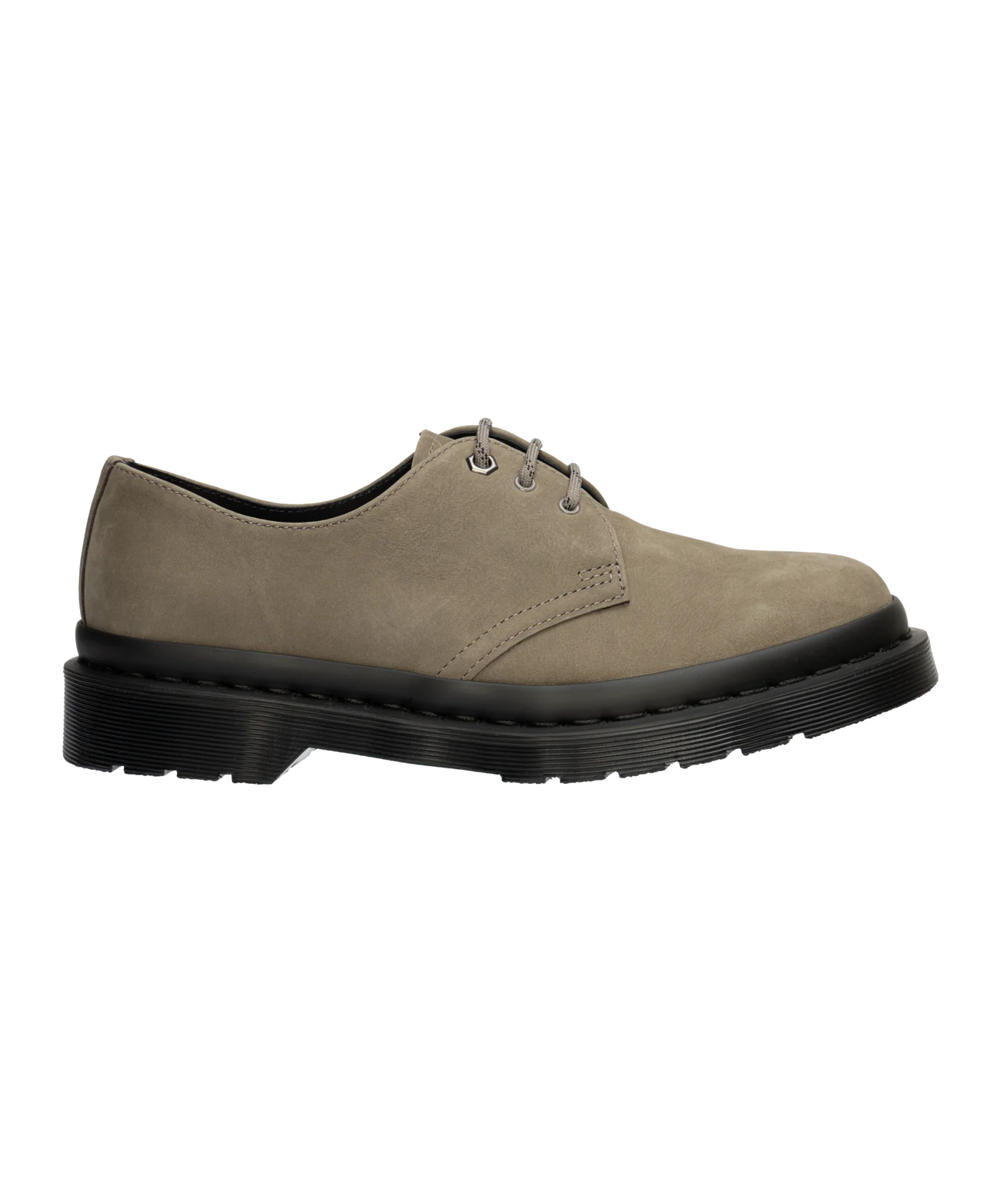 Dr. Martens 1461 Milled Nubuck Nickel Grau