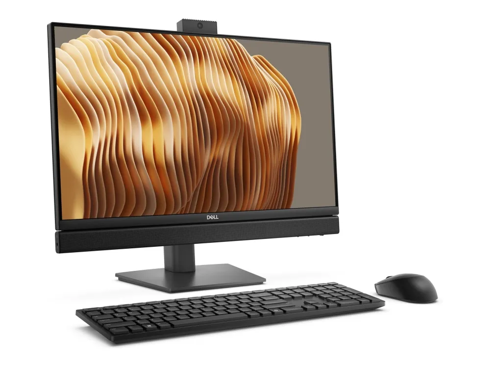 Dell Pro 24 All-in-One QC24250 - Alt-i-én Core Ultra 7 265 / op til 5.3 GHz - RAM 16 GB - SSD 512 GB - NVMe - Intel Graphics - Gigabit Ethernet, Bluetooth, IEEE 802.11ax (Wi-Fi 6E) - Win 11 Pro - skærm: LED 23.81