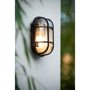 Lucide Dudley Wandlamp Buiten zwart