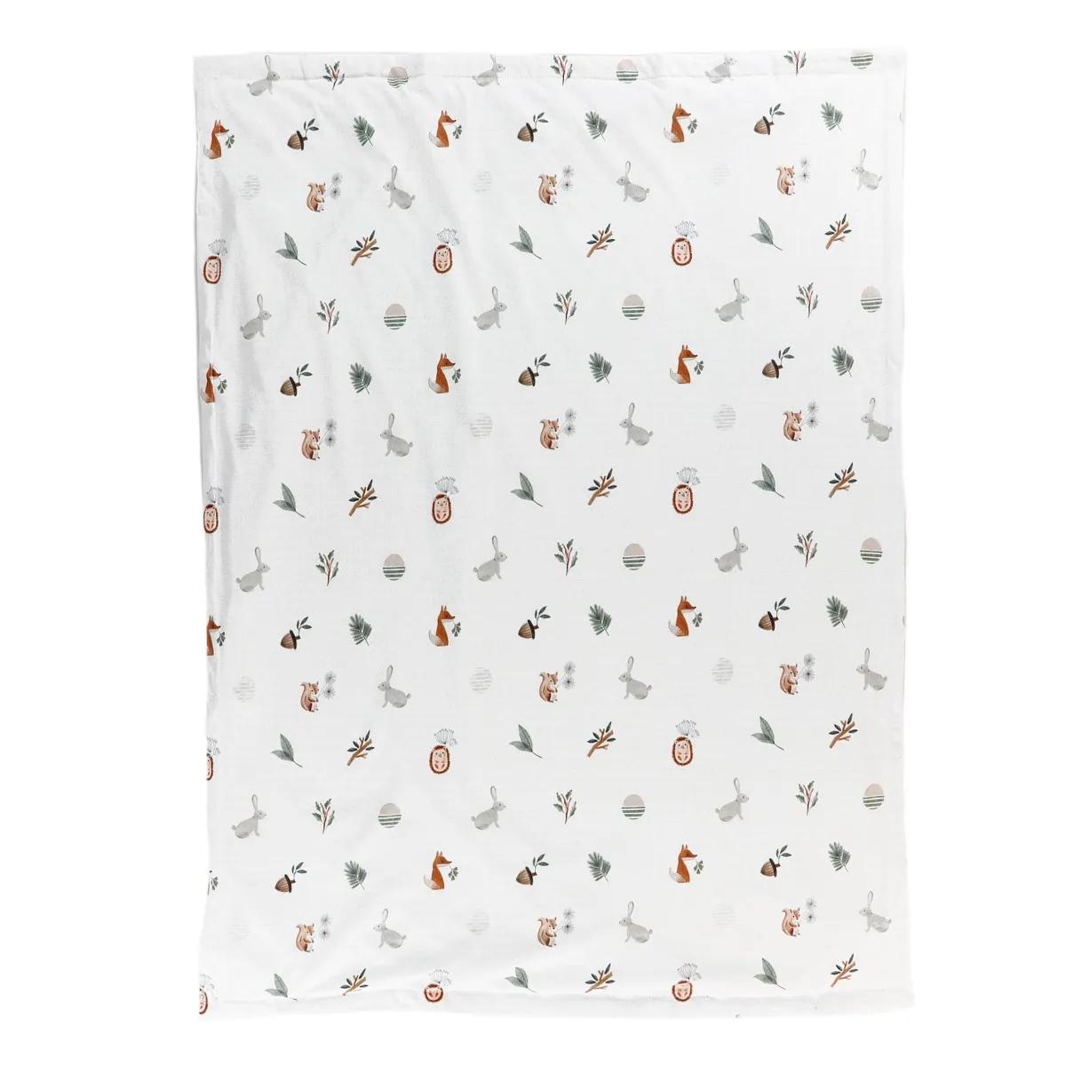 Origami Maison Couverture Chamois Jersey - Forêt