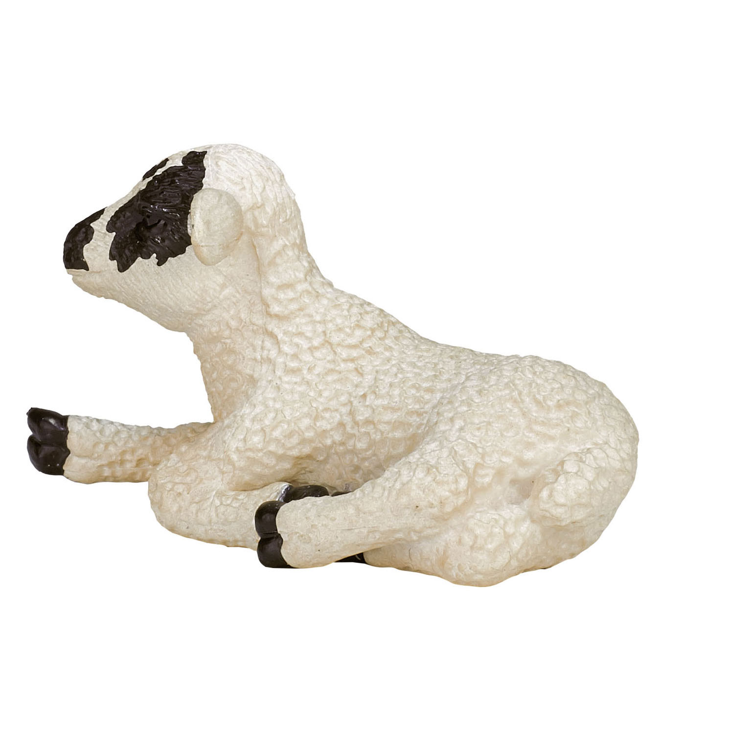 Mojo Farmland Lam Wit Zwart Liggend- 387060