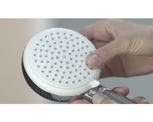 Douchekolom incl. thermostaat hansgrohe Crometta Showerpipe 160 1jet chroom/wit 27264400