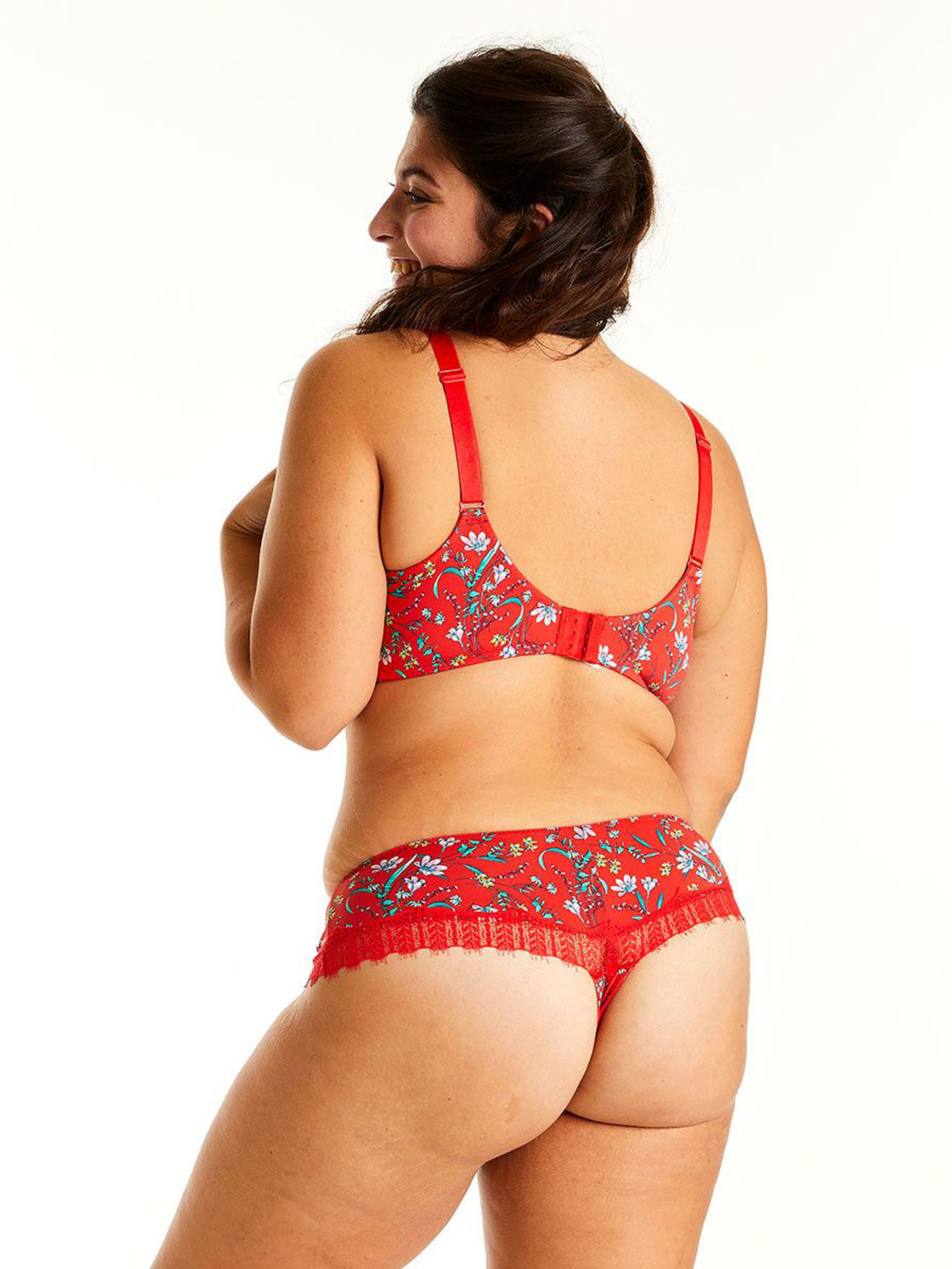 Soutien-gorge à armatures Rouge