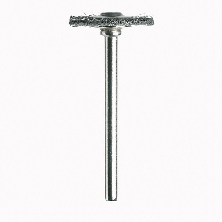 2 brosses en acier Dremel 19 mm