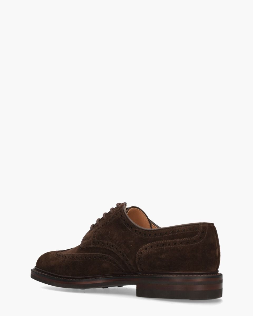 Crockett & Jones Pembroke Donkerbruin Heren Veterschoenen