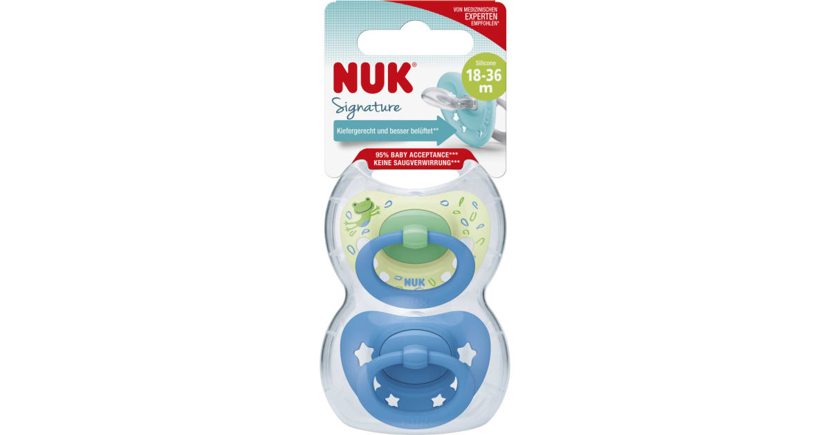 NUK Beruhigungsschnuller Signature 18-36 Monate