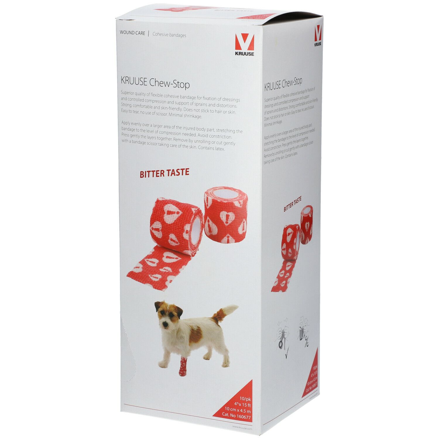 KRUUSE Chew-Stop 10cm x 4,5m rot