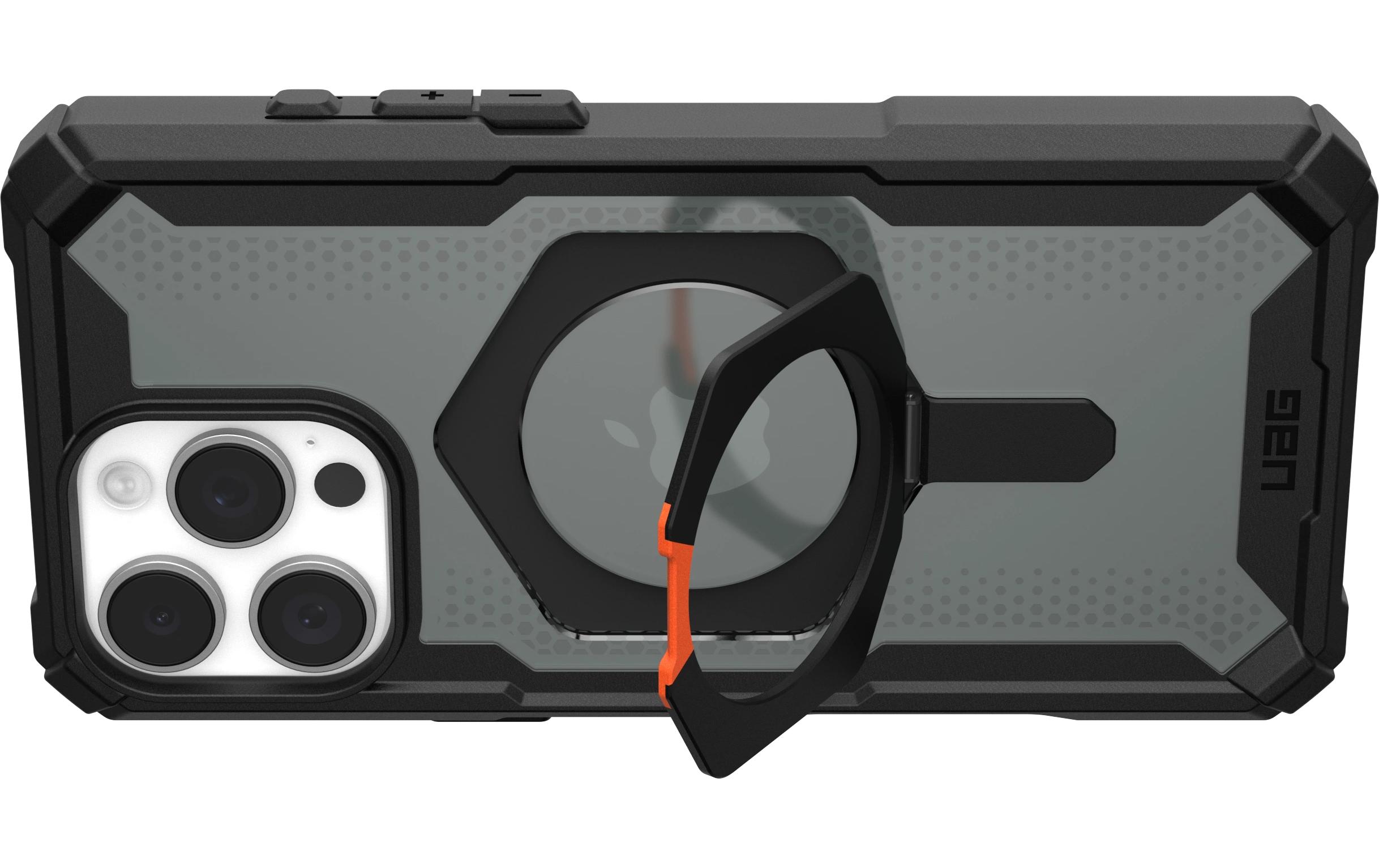 Back Cover Plasma XTE iPhone 16 Pro Max Black/OrangeSchutzhülle für das Apple iPhone 16 Pro Max