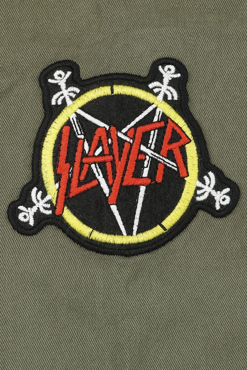 Amplified Collection  Military Shirt - Shacket | Slayer Chemise manches longues