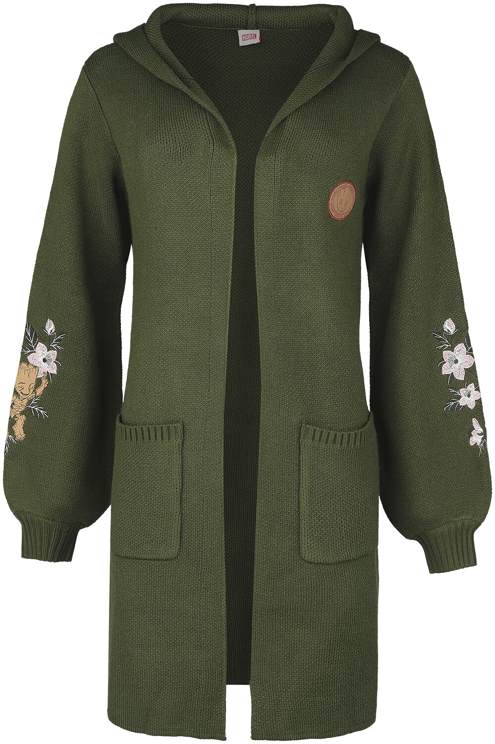 Groot Floral | Les Gardiens De La Galaxie Cardigan