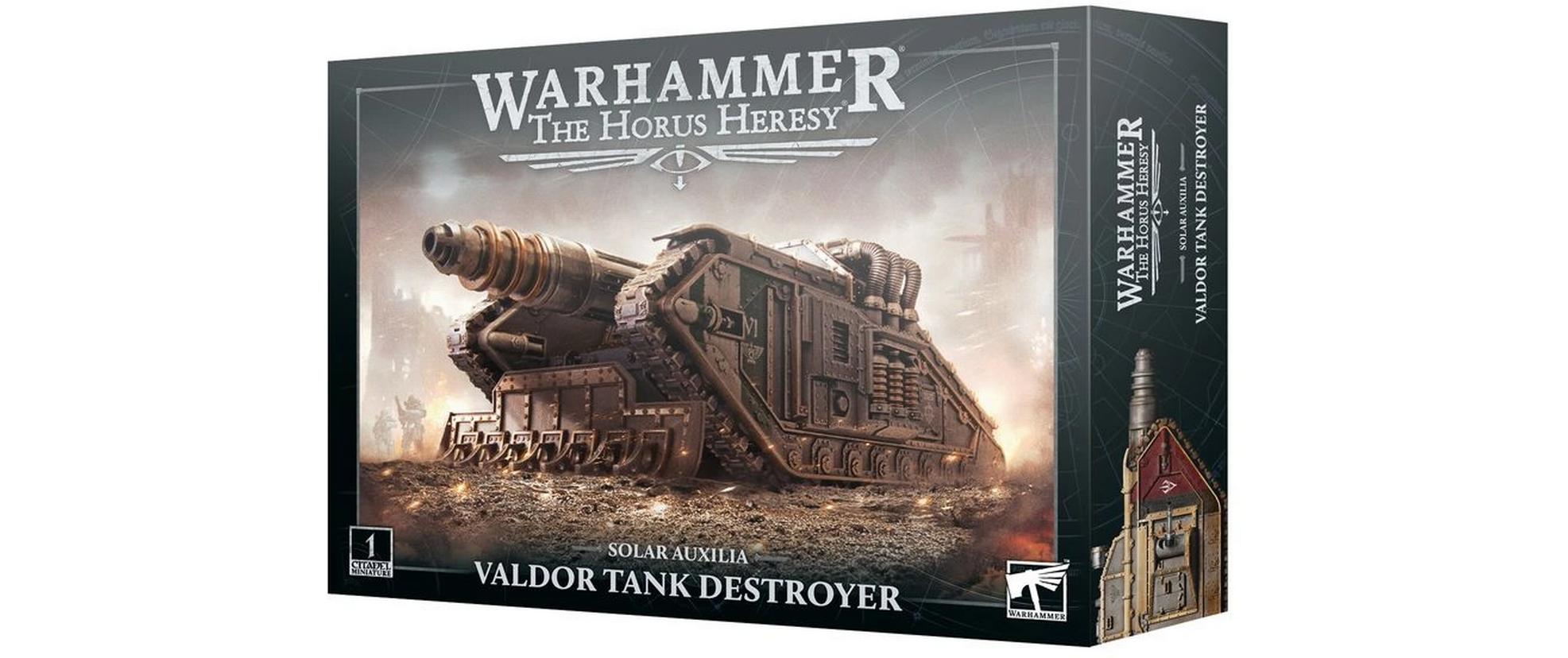 Figur Warhammer Solar Auxilia: Valdor Tank DestroyerWarhammer The Horus Heresy, Jagdpanzer Valdor – Bausatz
