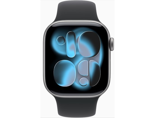 APPLE - Montre connectée Watch 11 GPS 46mm Gris Alu / Noir Sport - M/L