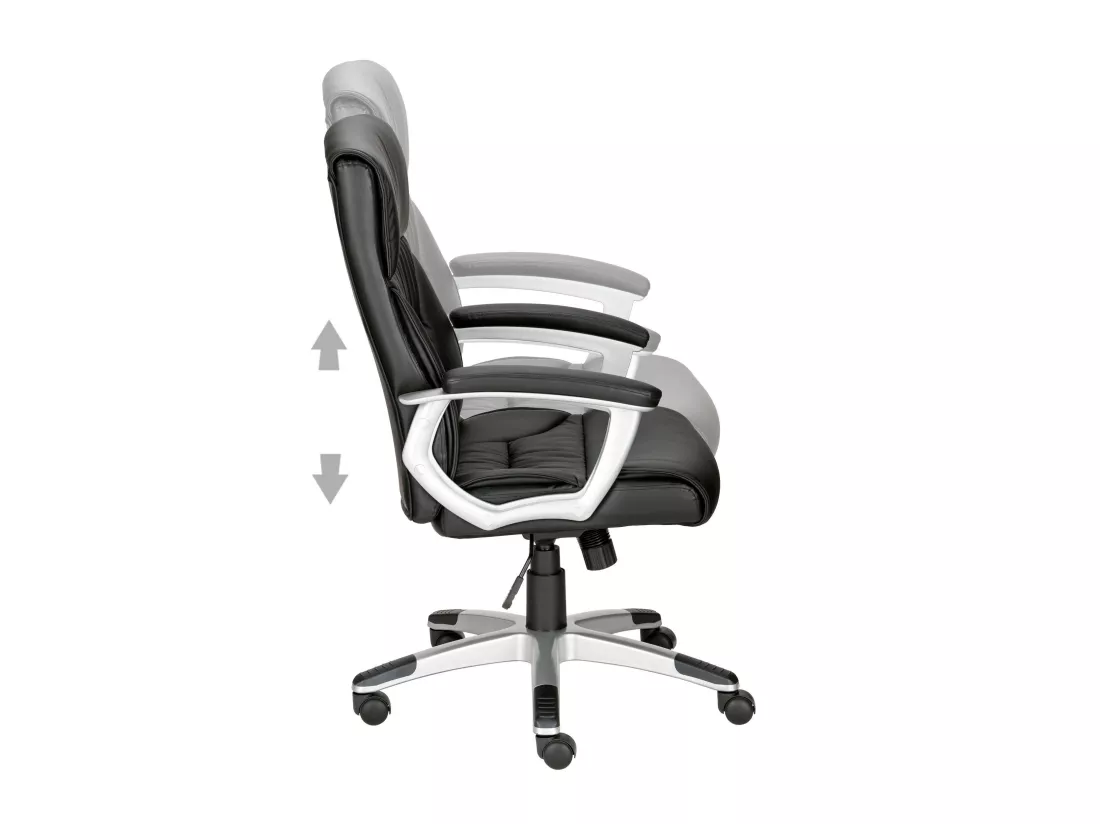 Chaise de bureau Flori Noir