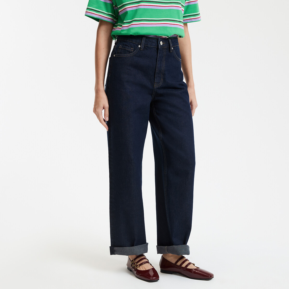 COLEÇÕES LA REDOUTE<br>Jeans Wijde Signature, Marceau