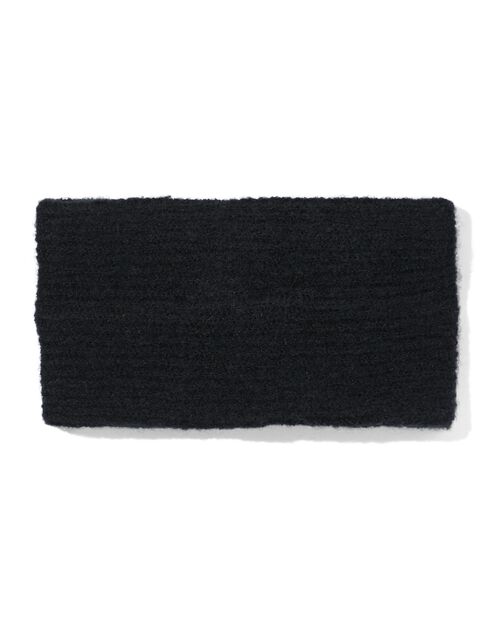 bandeau en laine mélangée