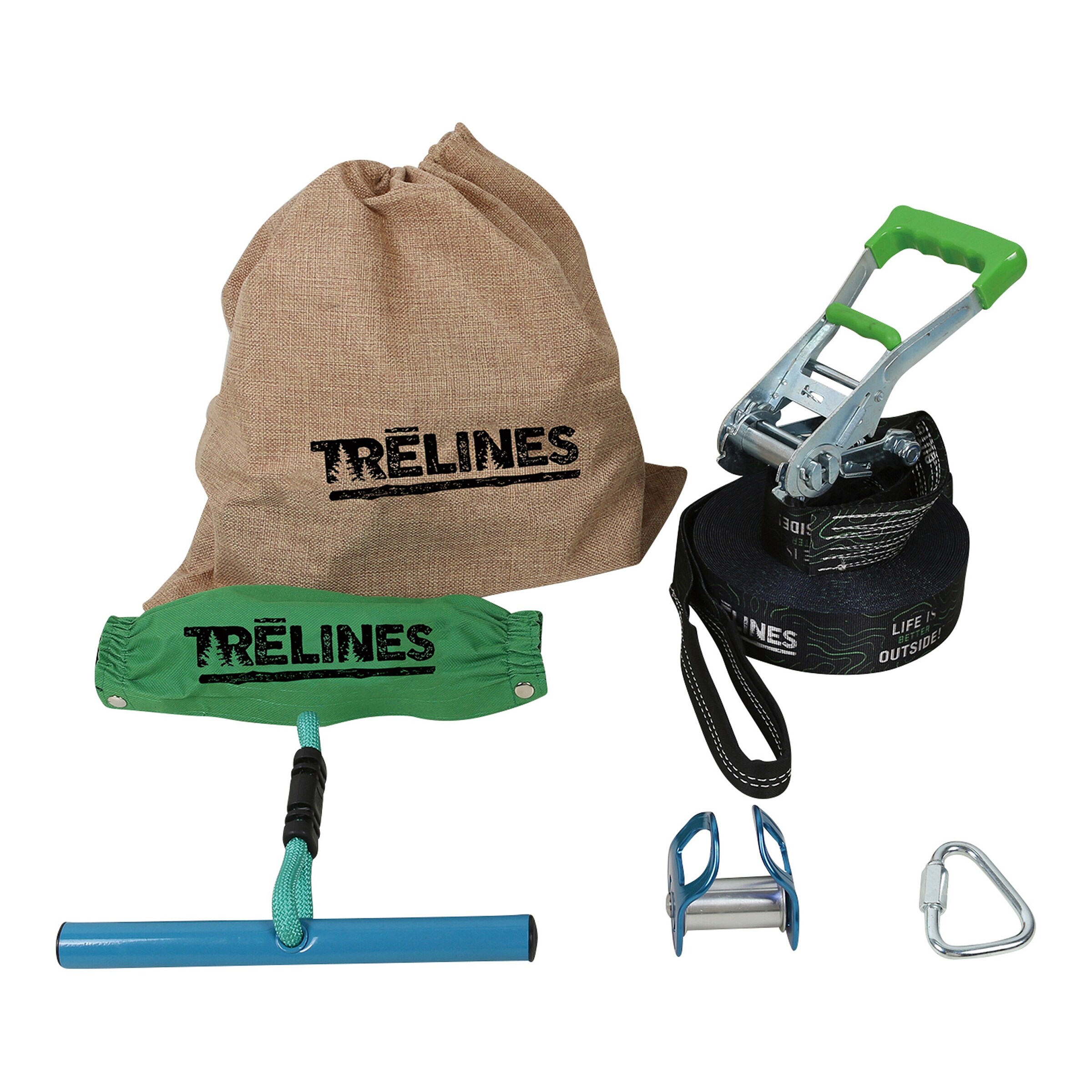 Trelines Seilrutsche 11 Meter