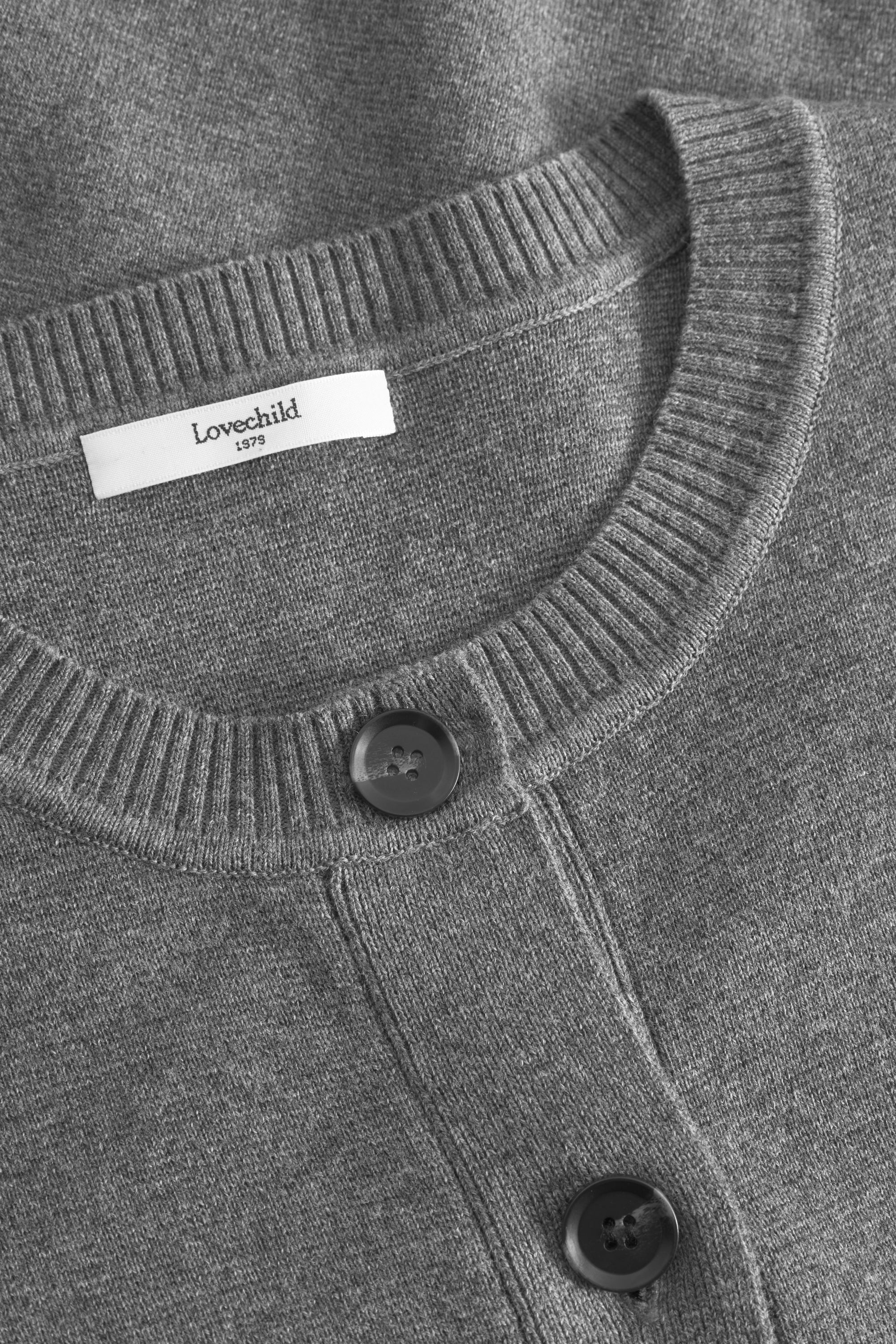 Lovechild1979  Jasmine cardigan - Grey Mel