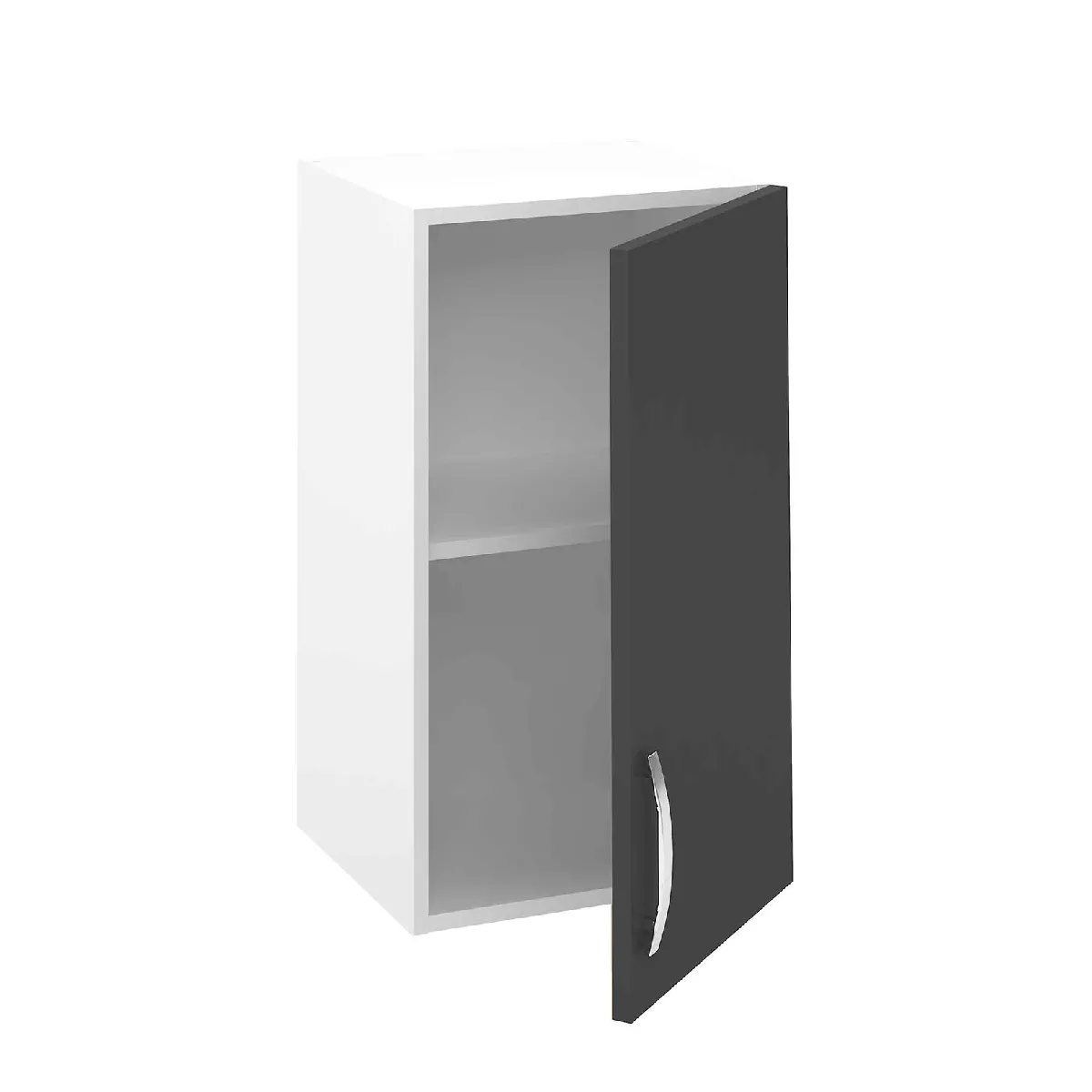 Pegane Meuble Haut de Cuisine - Gris