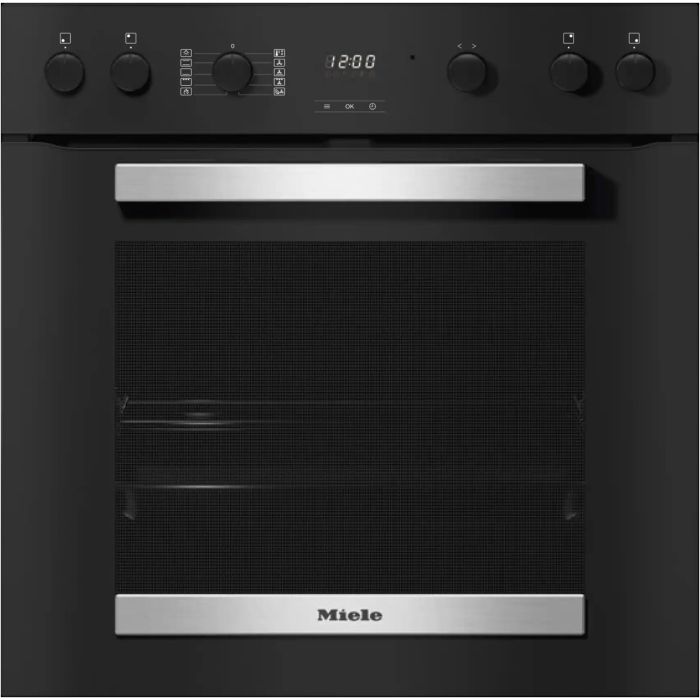 Miele Einbau-Herd H 2457 IP Active Obsidianschwarz Edelstahl-Look