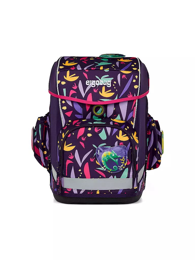 ERGOBAG Schultasche Set 5tlg CUBO LIGHT AmBärzonas  lila