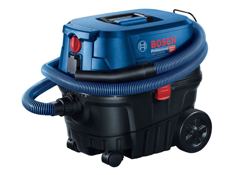 Bosch Professional Nass-/Trockensauger GAS 12-25 PL Kraftvoller Sauger der Staubklasse L für Nass- oder Trockenanwendungen