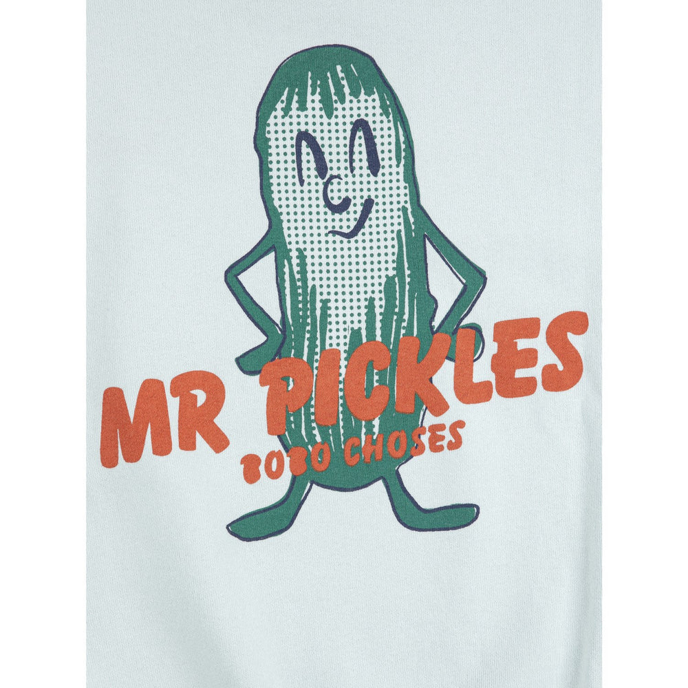 Køb Bobo Choses Light Blue Mr Pickles Sweatshirt