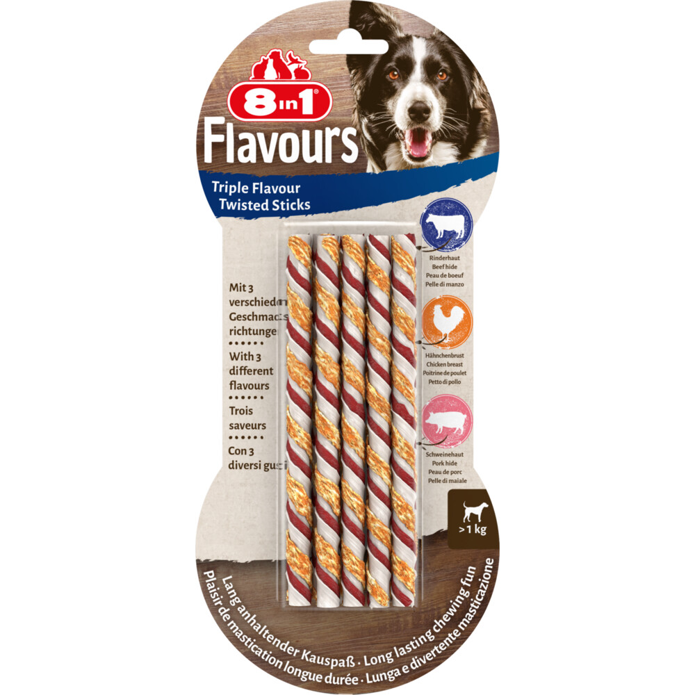 8in1 Triple Flavour Sticks 10 stuks