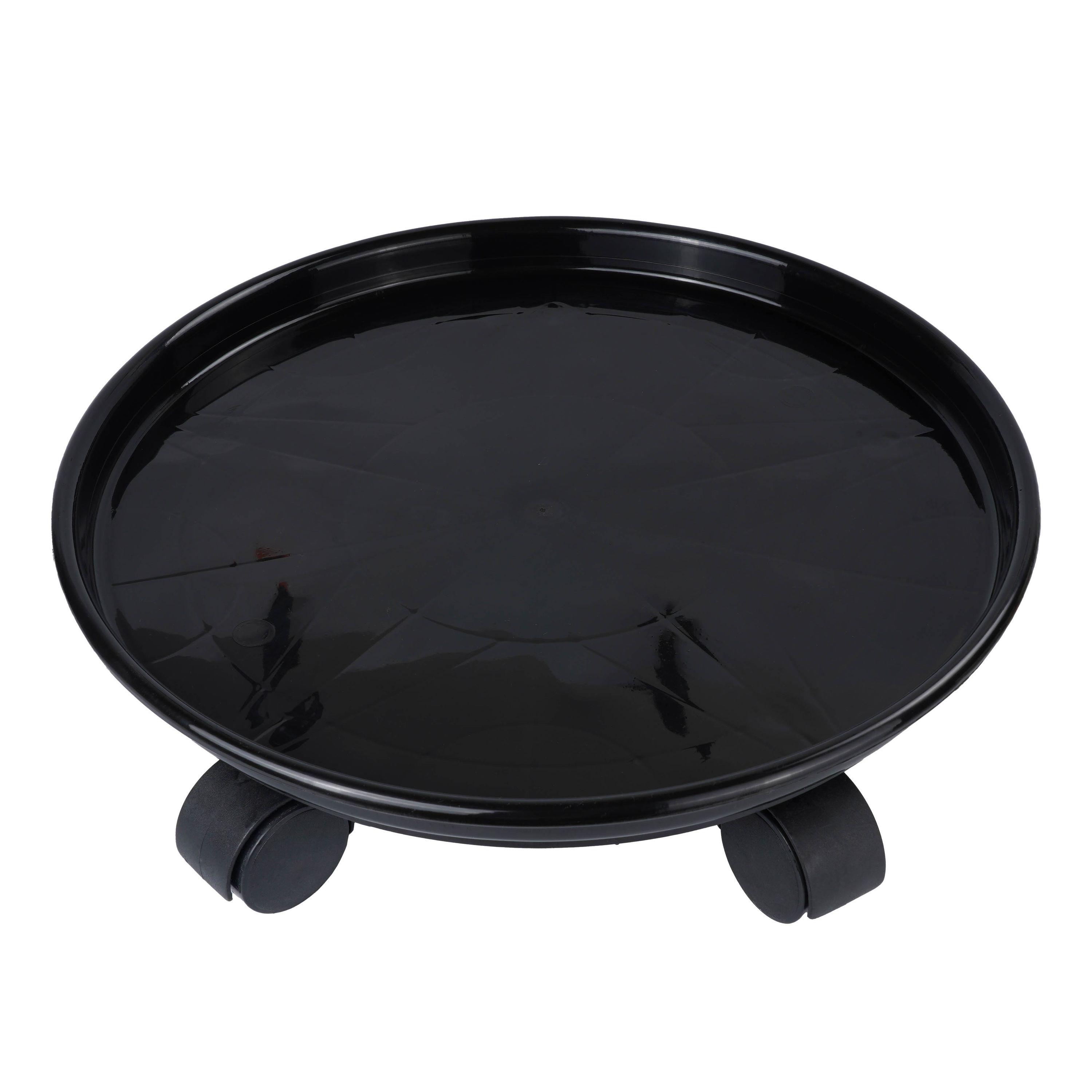 Untersetzer Pflanzenroller schwarz