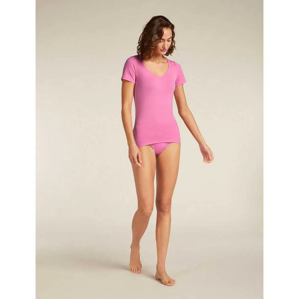 Camiseta térmica de manga curta Icebreaker Merino 150 Siren Sweetheart