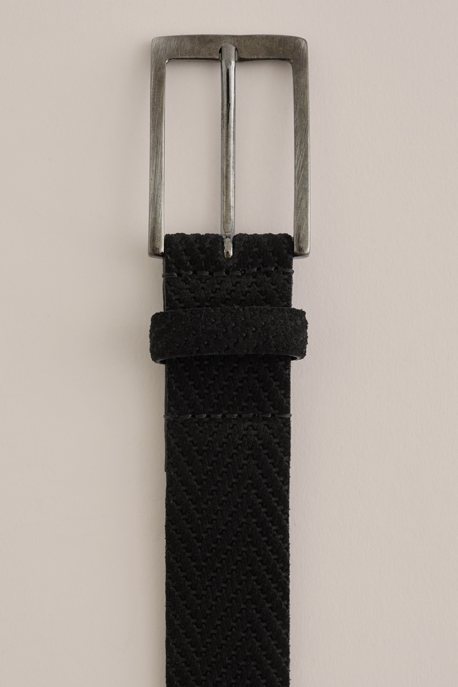 suède riem WE Fashion Zwart