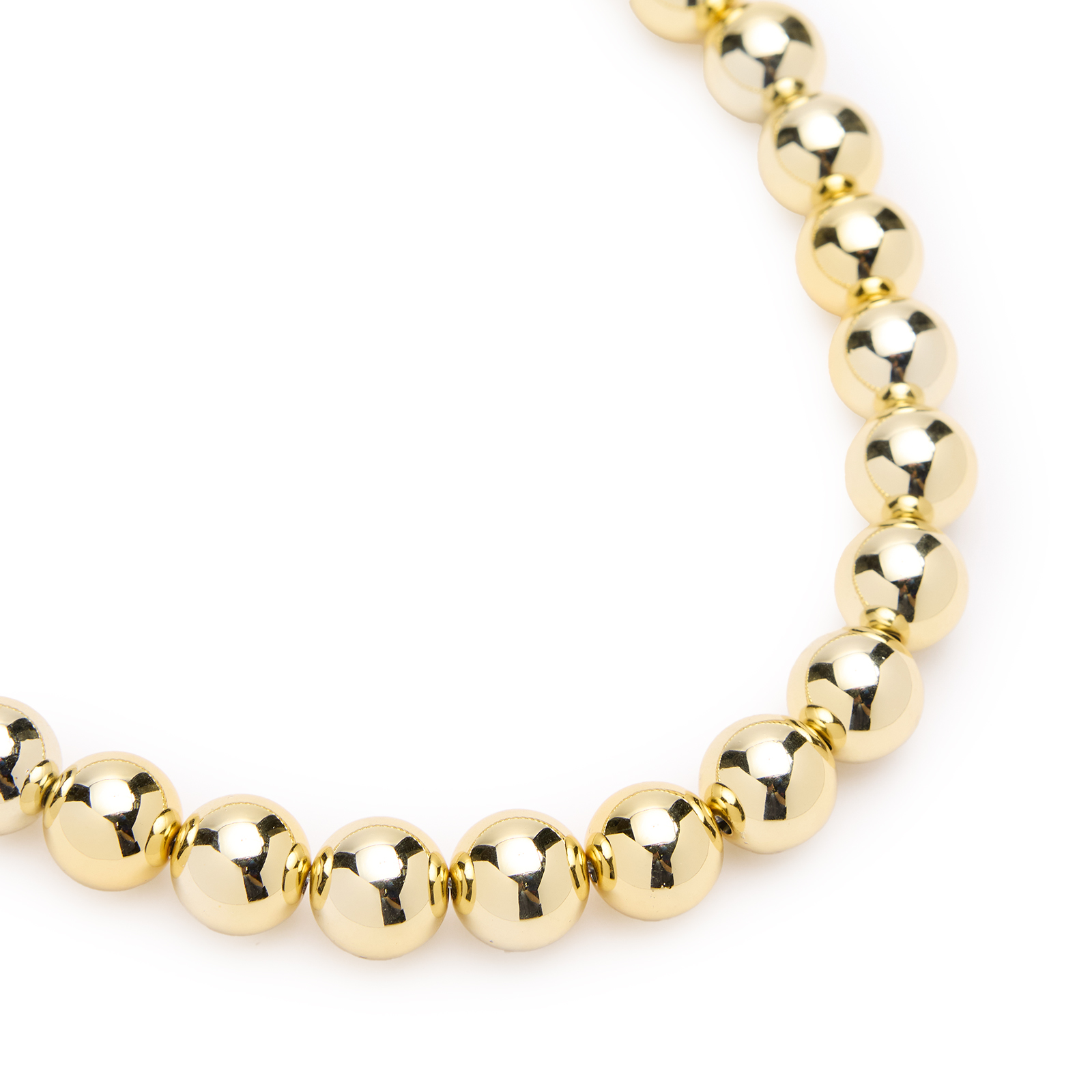 Goudkleurige parelketting