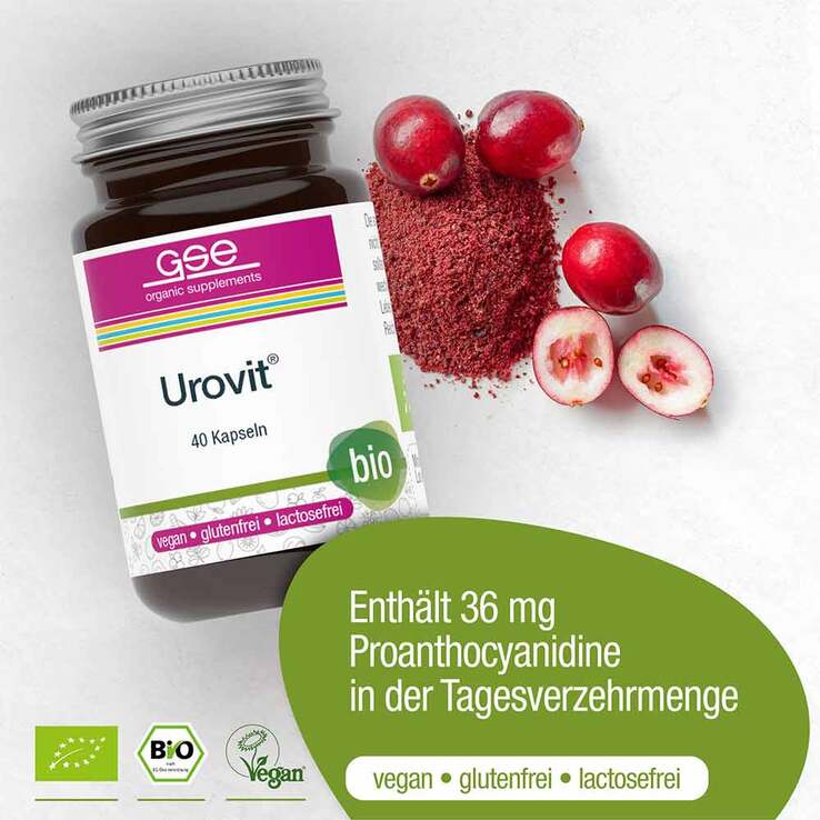Urovit Kapseln Bio Kapseln, 40 St