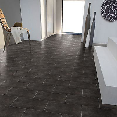 Revêtement sol PVC Tarkett Select Melbourne gris 4m (vendu au m²)