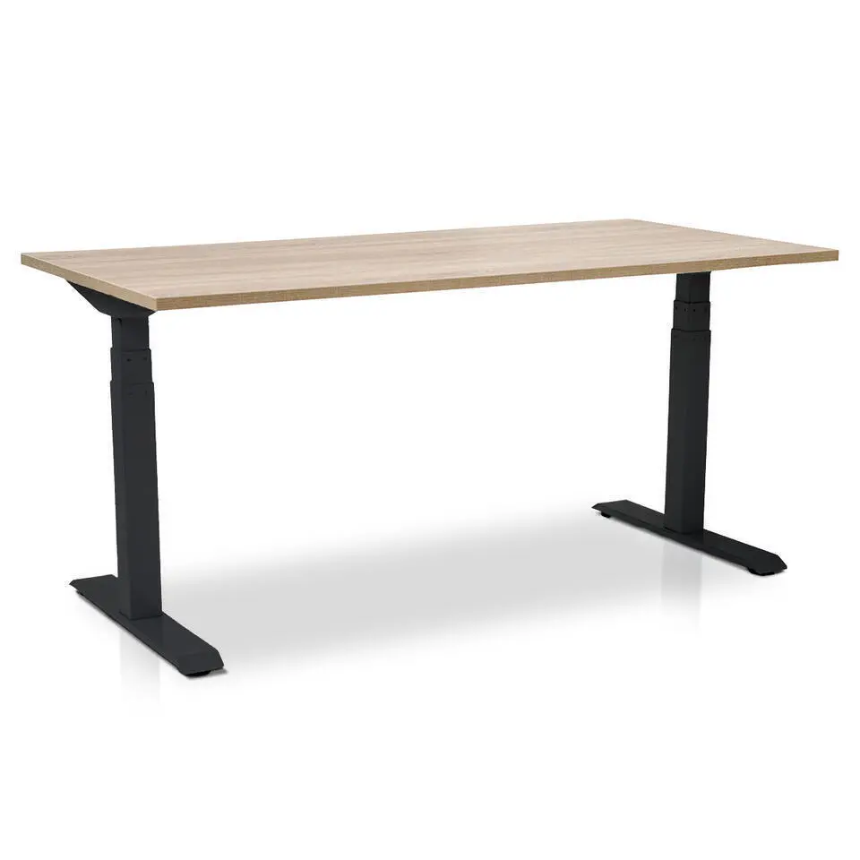MRC PRO-L 2.0 elektrisch ARBO zit-sta bureau - 140x80 - midden eiken