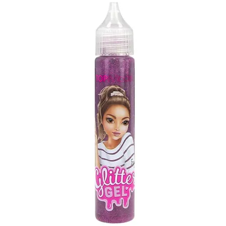 Depesche TOPModel Glitter Gel, 1 Stück, 5-fach sortiert