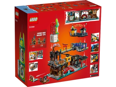 LEGO NINJAGO® stadsmarkten (71799)