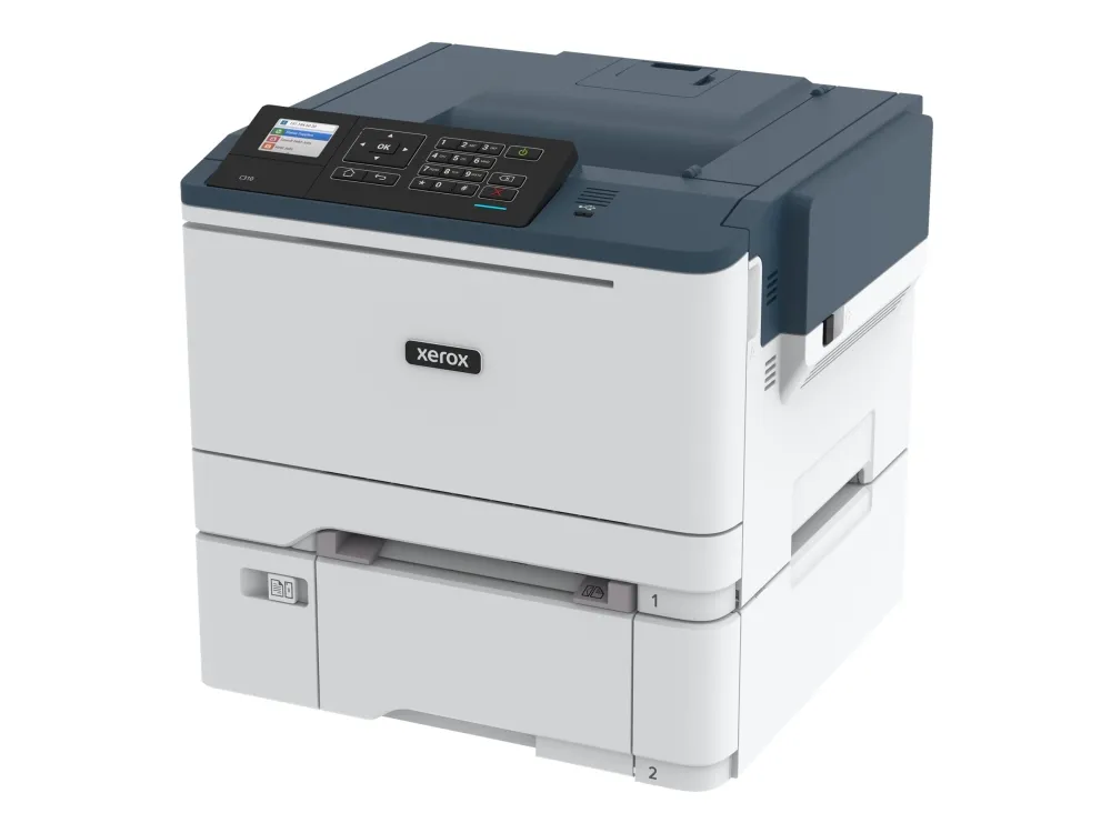 Xerox C310V_DNI - Printer - farve - Duplex - laser - A4/Legal - 1200 x 1200 dpi - op til 33 spm (mono) / op til 33 spm (farve) - kapacitet: 250 ark - USB 2.0, Wi-Fi(n), Gigabit LAN