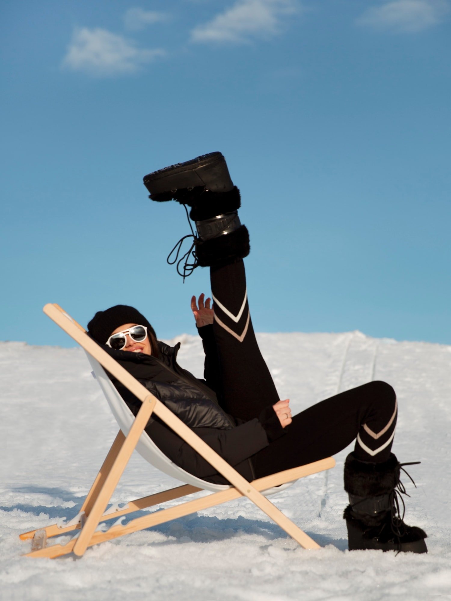 Hemsedal Ullbukse Dame Black